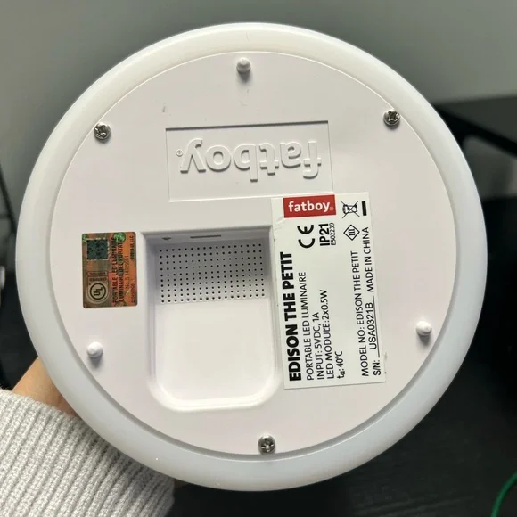 Fatboy White Table Lamp - Picture 3 of 4